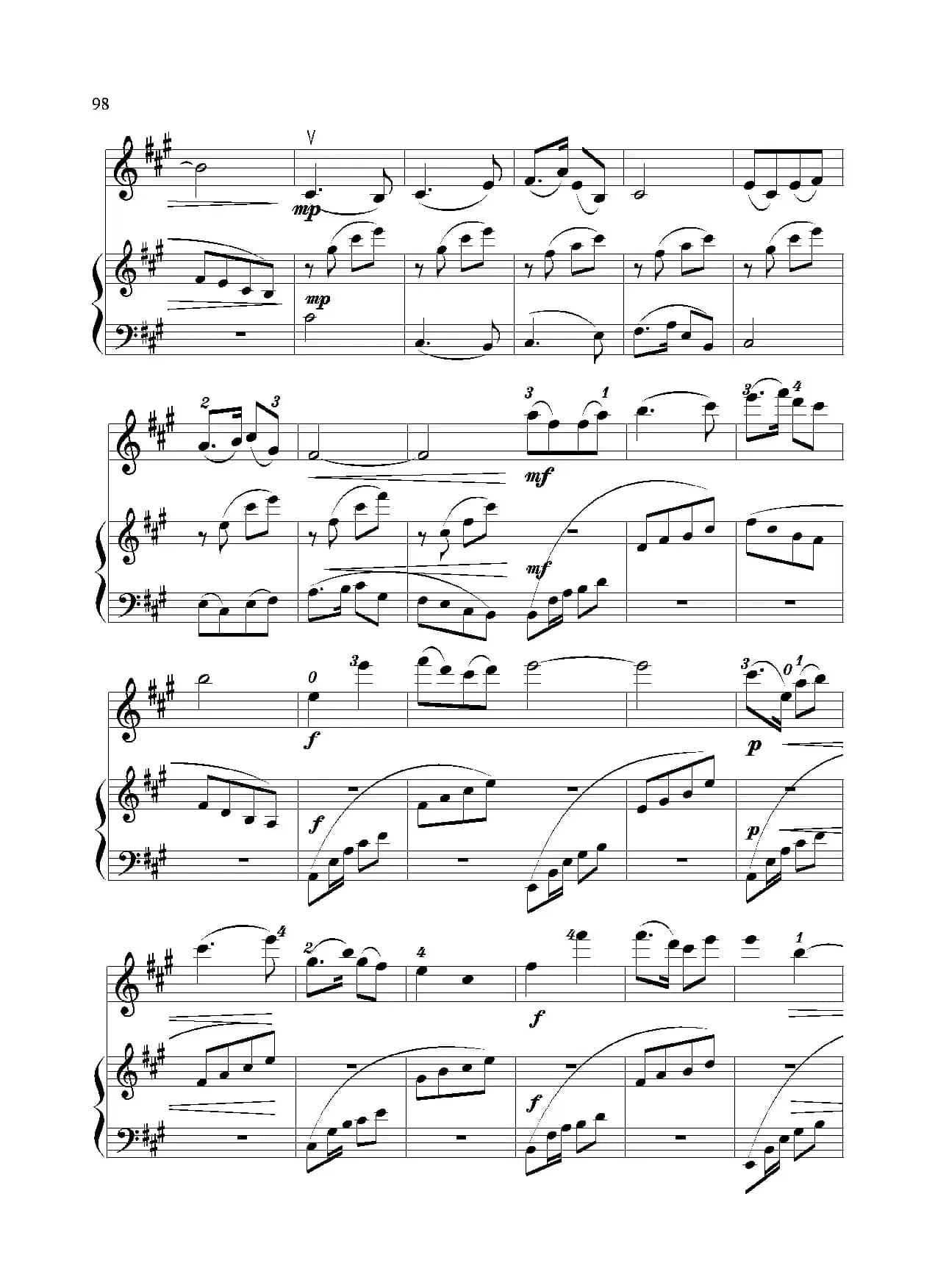 欢乐的养鸡场（小提琴独奏+钢琴伴奏）