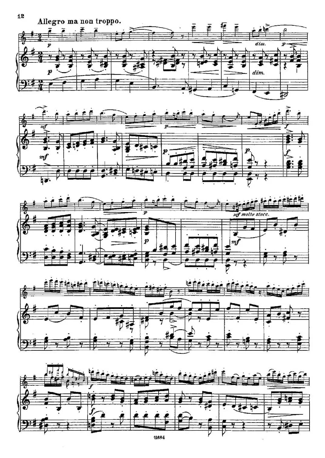 Introduction et Caprice（Op.58）（长笛+钢琴伴奏）