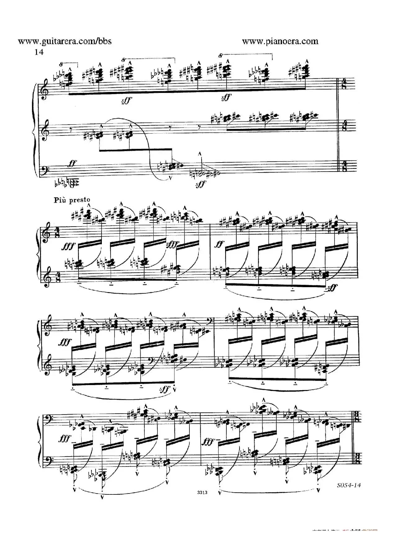 Danse Sauvage Op.13 No.2（野人之舞）