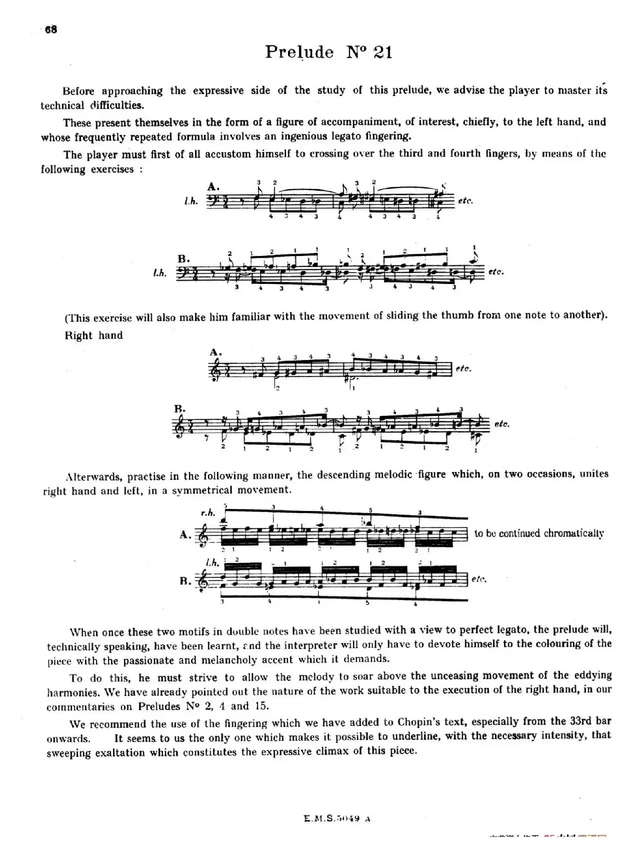 Preludes Op.28（24首前奏曲·21）