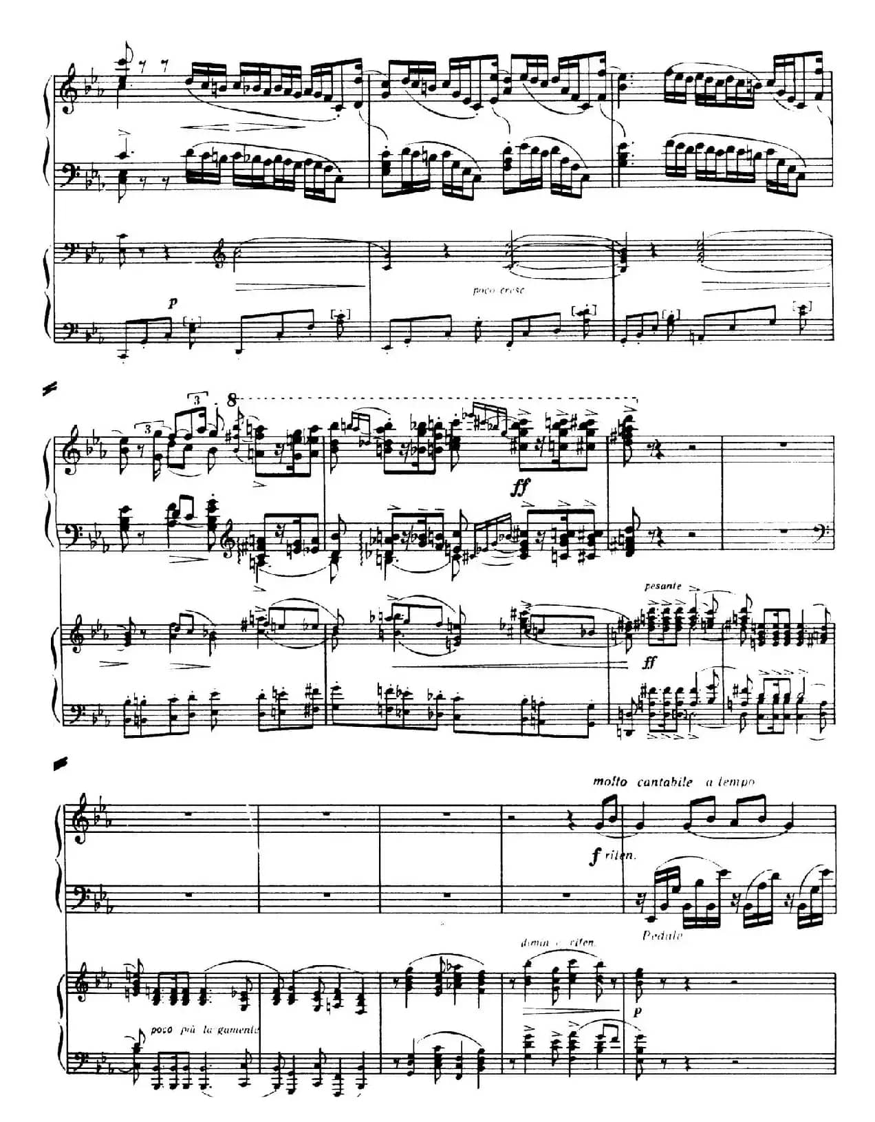 Piano Concerto No.2 in c Minor Op.50（c小调第二钢琴协奏曲·Ⅰ·双钢琴）