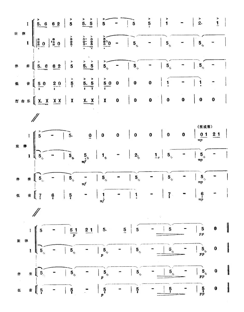 三、杨队长教育虎子（民族管弦乐《小八路》套曲）