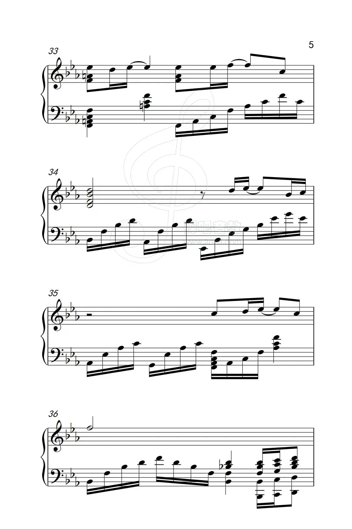 爱是永恒（《弹吧音教》制谱版）