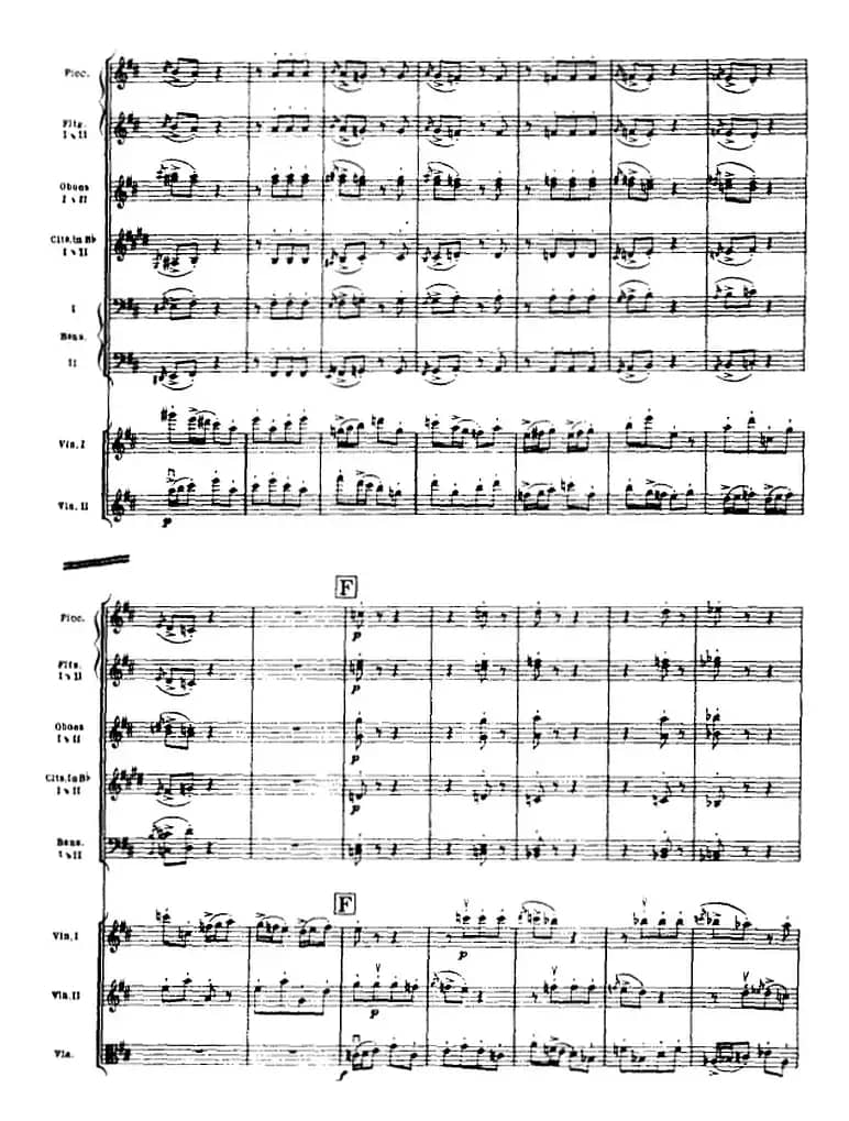 浦塞尔主题变奏与赋格曲（P31-P65）（管弦乐队总谱）