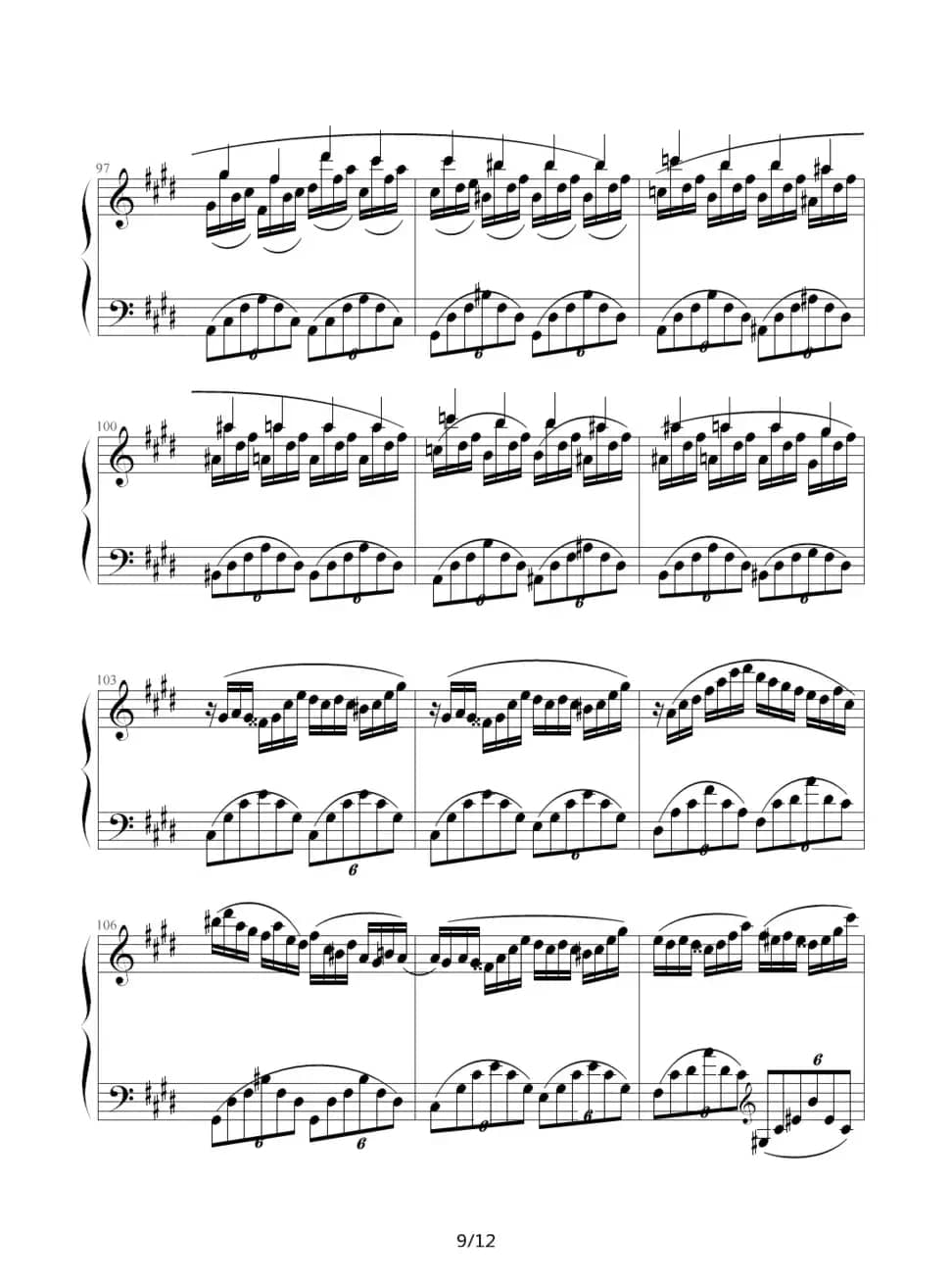 幻想即兴曲（京寒制谱版）