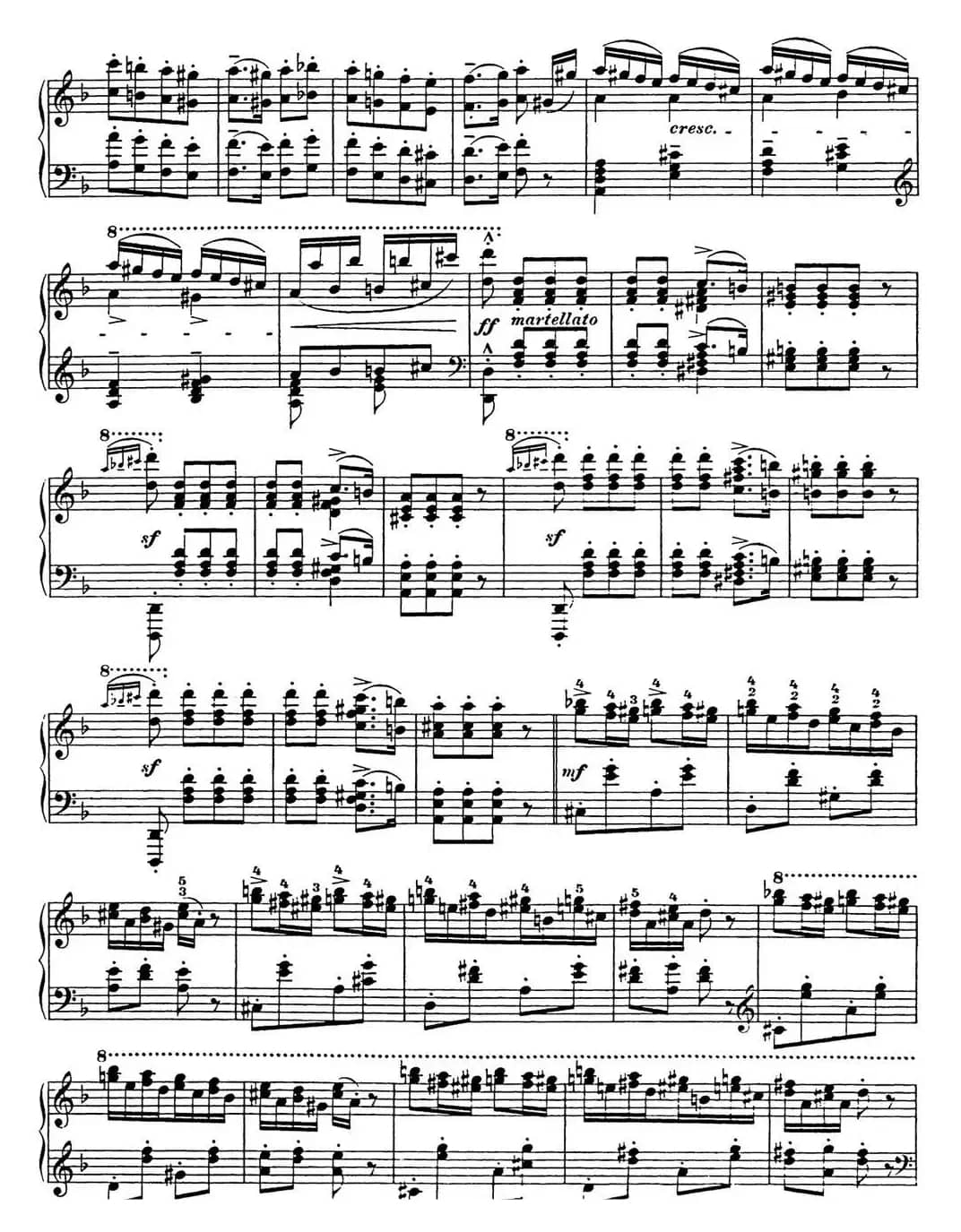 李斯特 匈牙利狂想曲 Hungarian Rhapsodies S.244 No.7