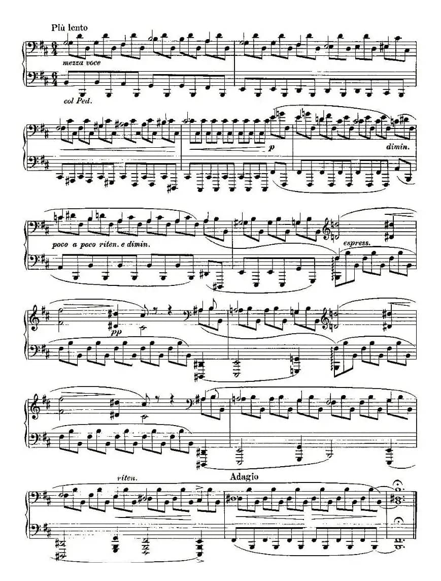 Ballades（勃拉姆斯4首叙事曲）