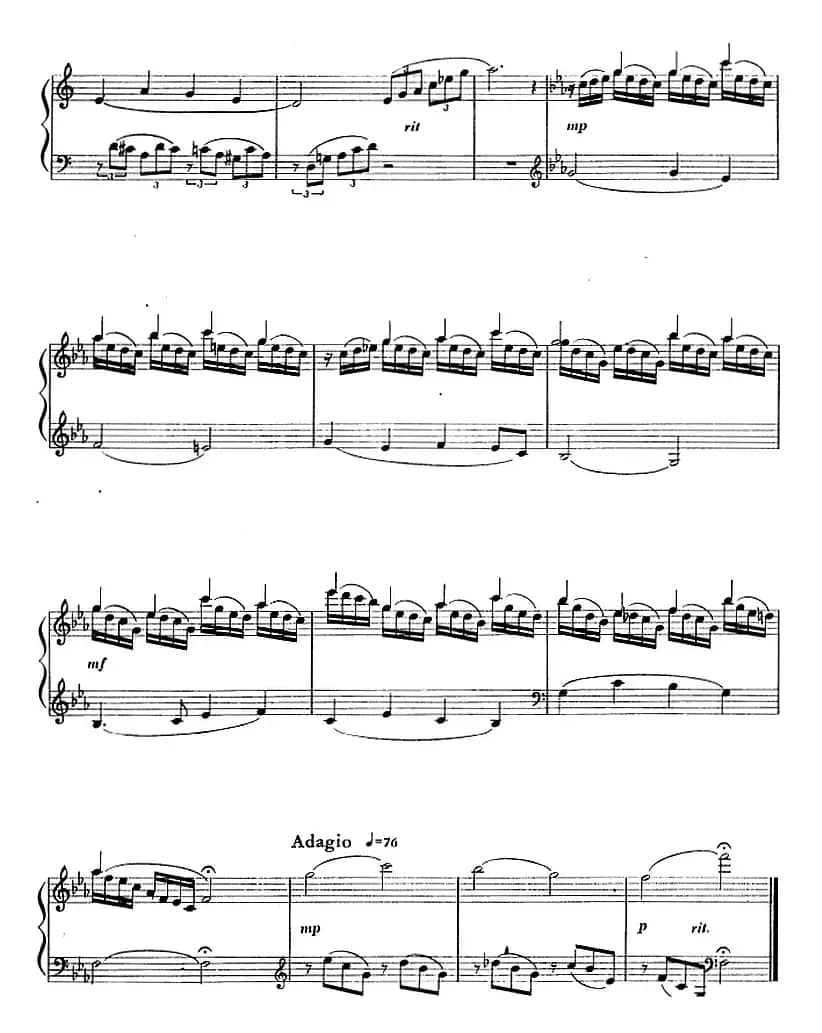 儿童钢琴曲八首（丁善德作品二十八号）