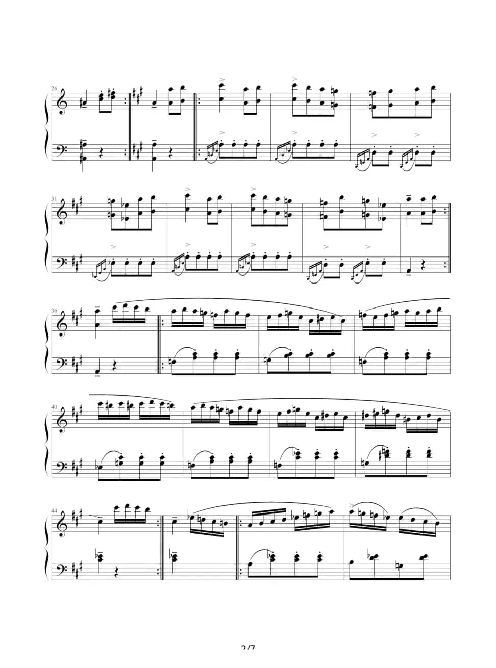 土耳其进行曲（阿拉伯音阶版）