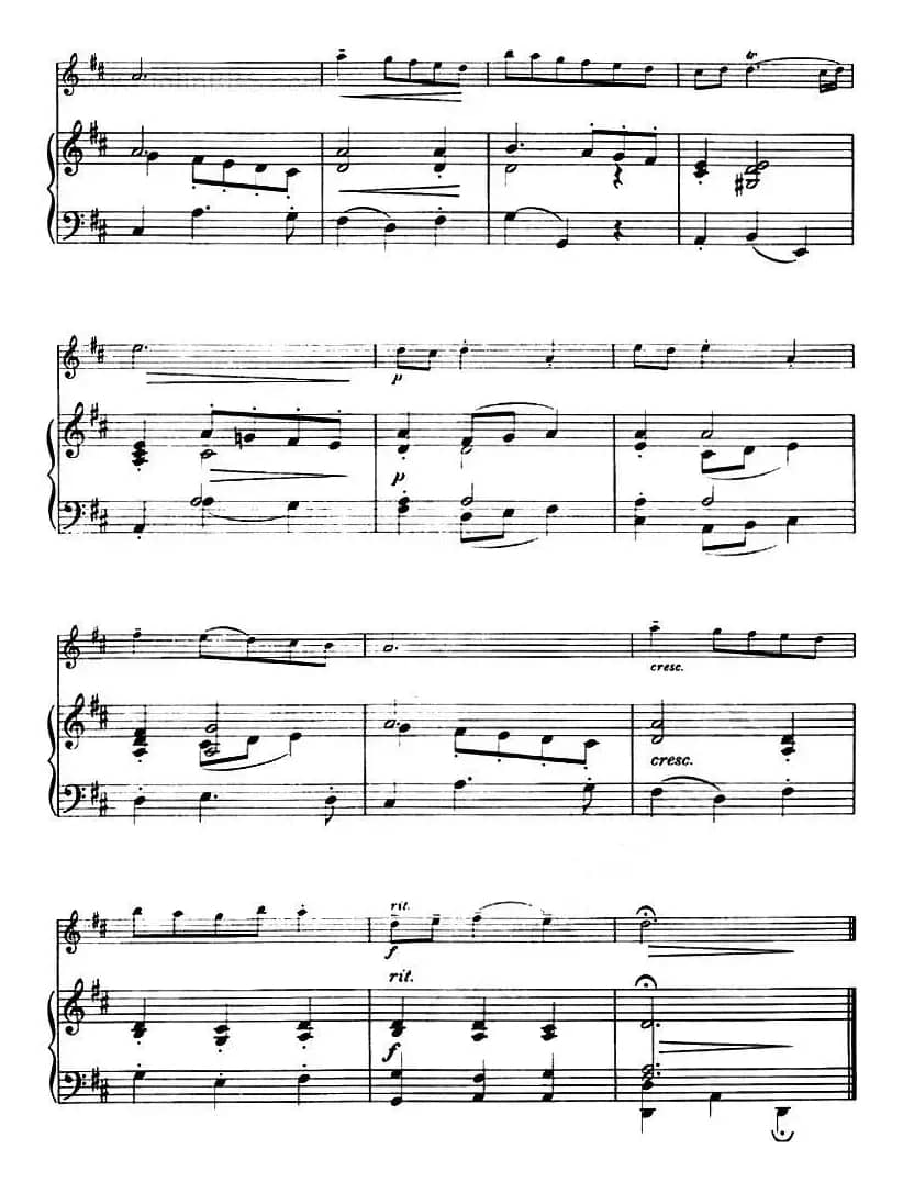 回旋曲（小提琴+钢琴伴奏、博农奇尼作曲版）