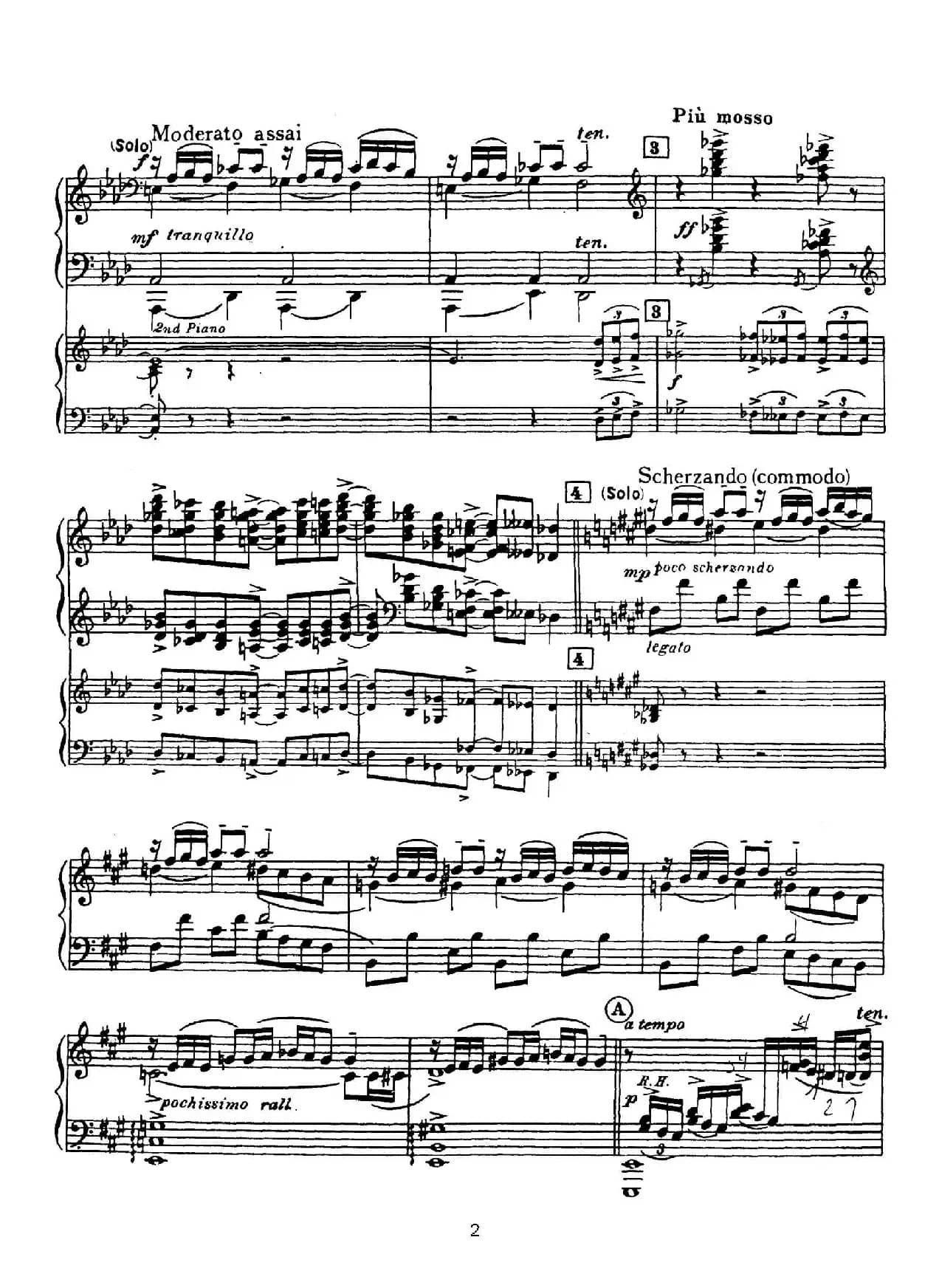 Rhapsody in Blue（蓝色狂想曲）（双钢琴）