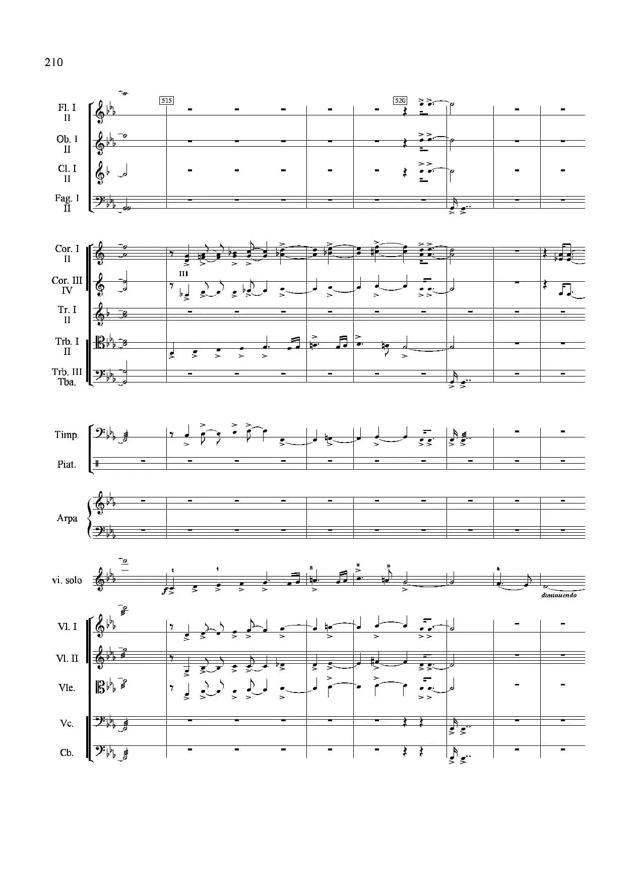 新生（小提琴协奏曲）（总谱）