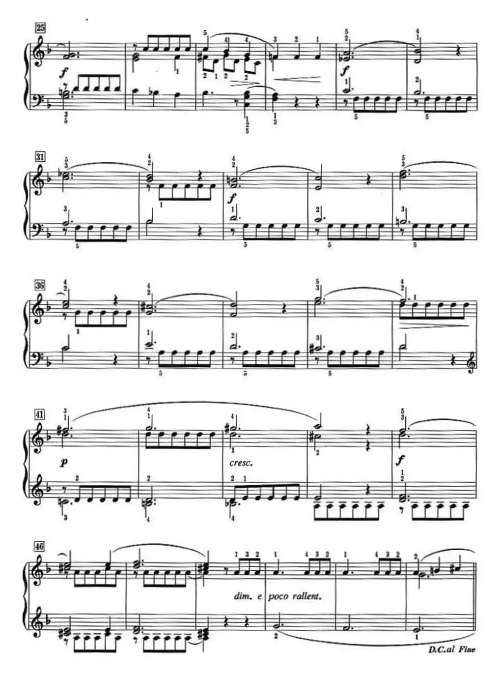 50首莱蒙钢琴练习曲 作品37（NO.18）