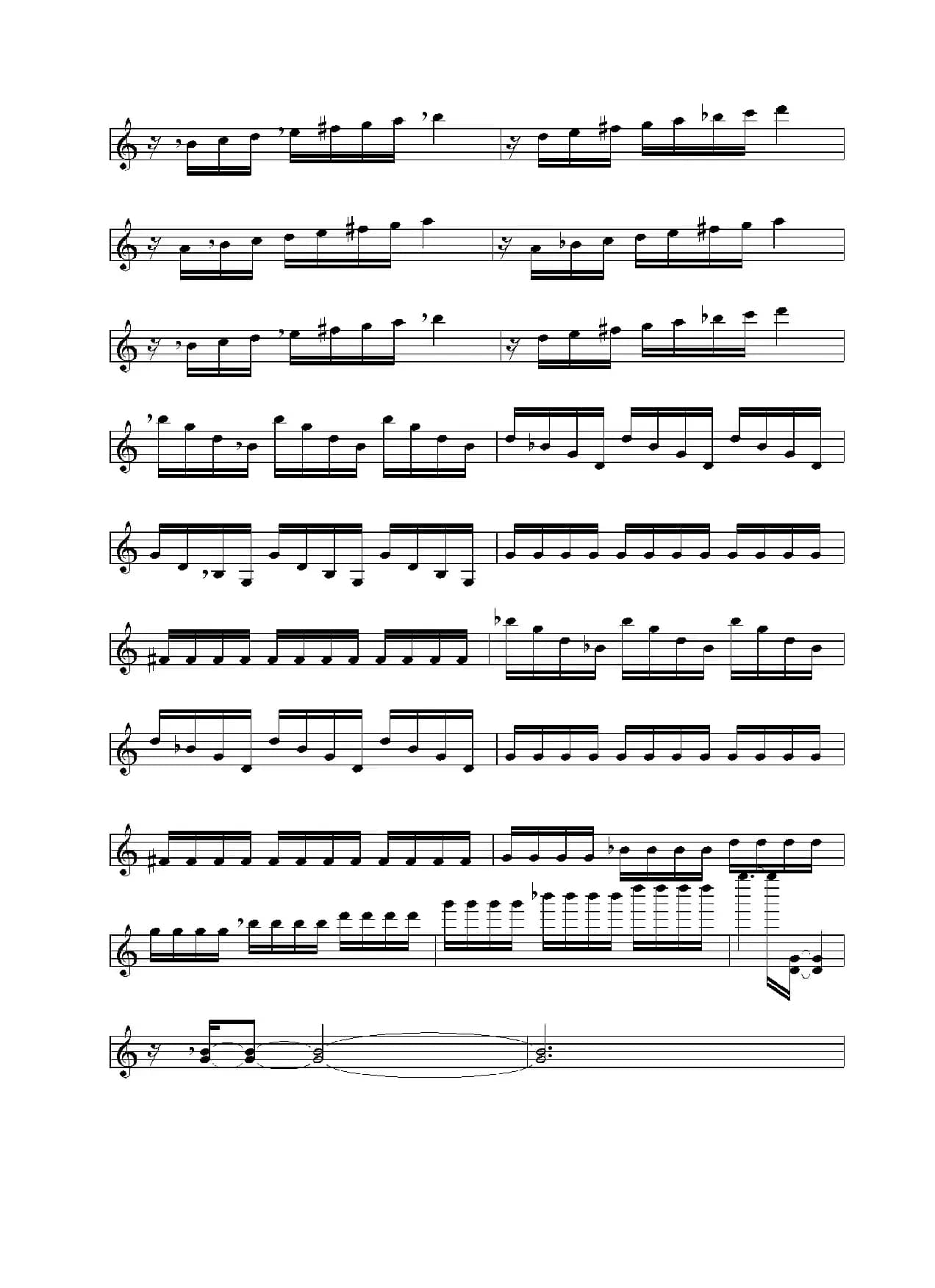 STORM（小提琴谱）