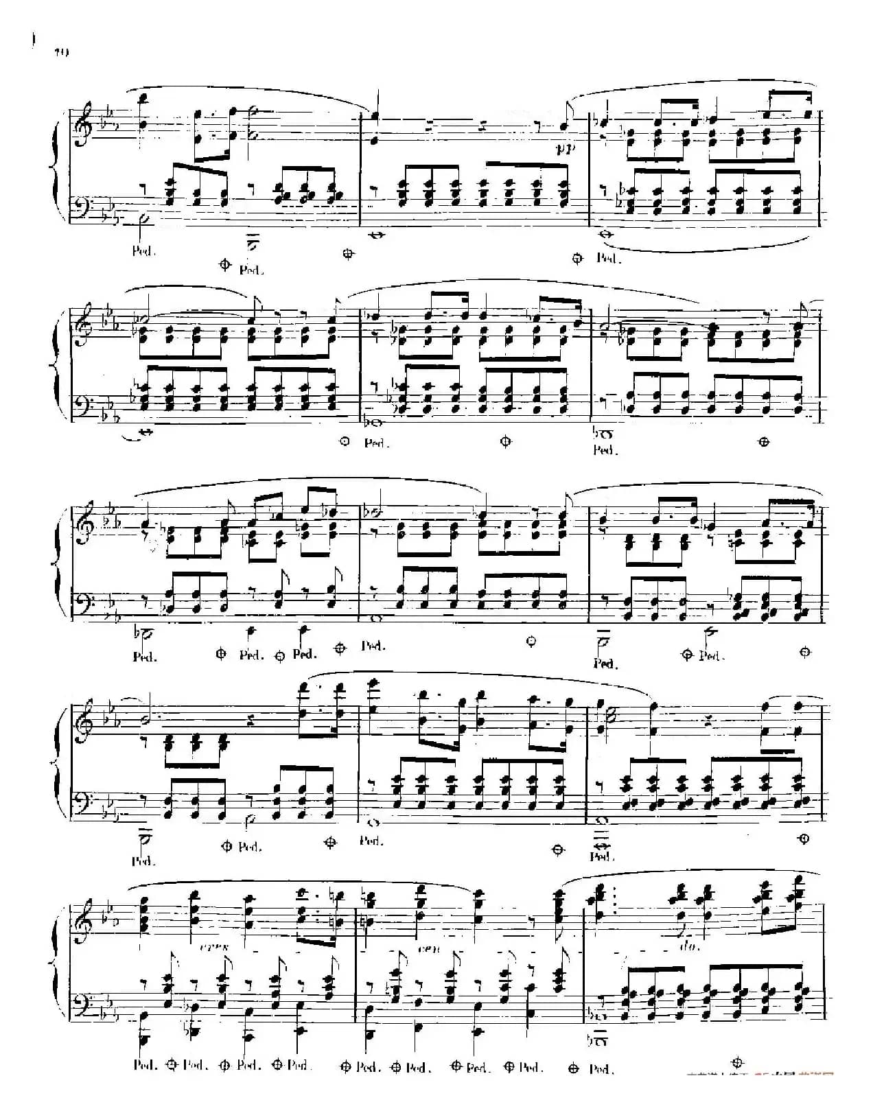 3 Romances Sans Paroles（3首无词浪漫曲·3. 夜晚）