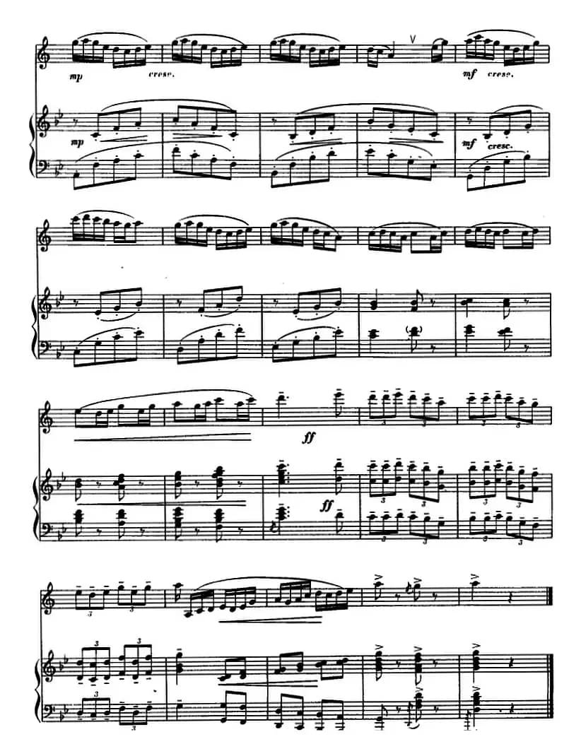 迎新春舞曲（单簧管+钢琴伴奏）