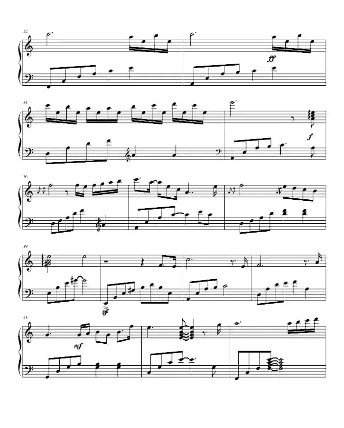 Tears（眼泪）（C调版）