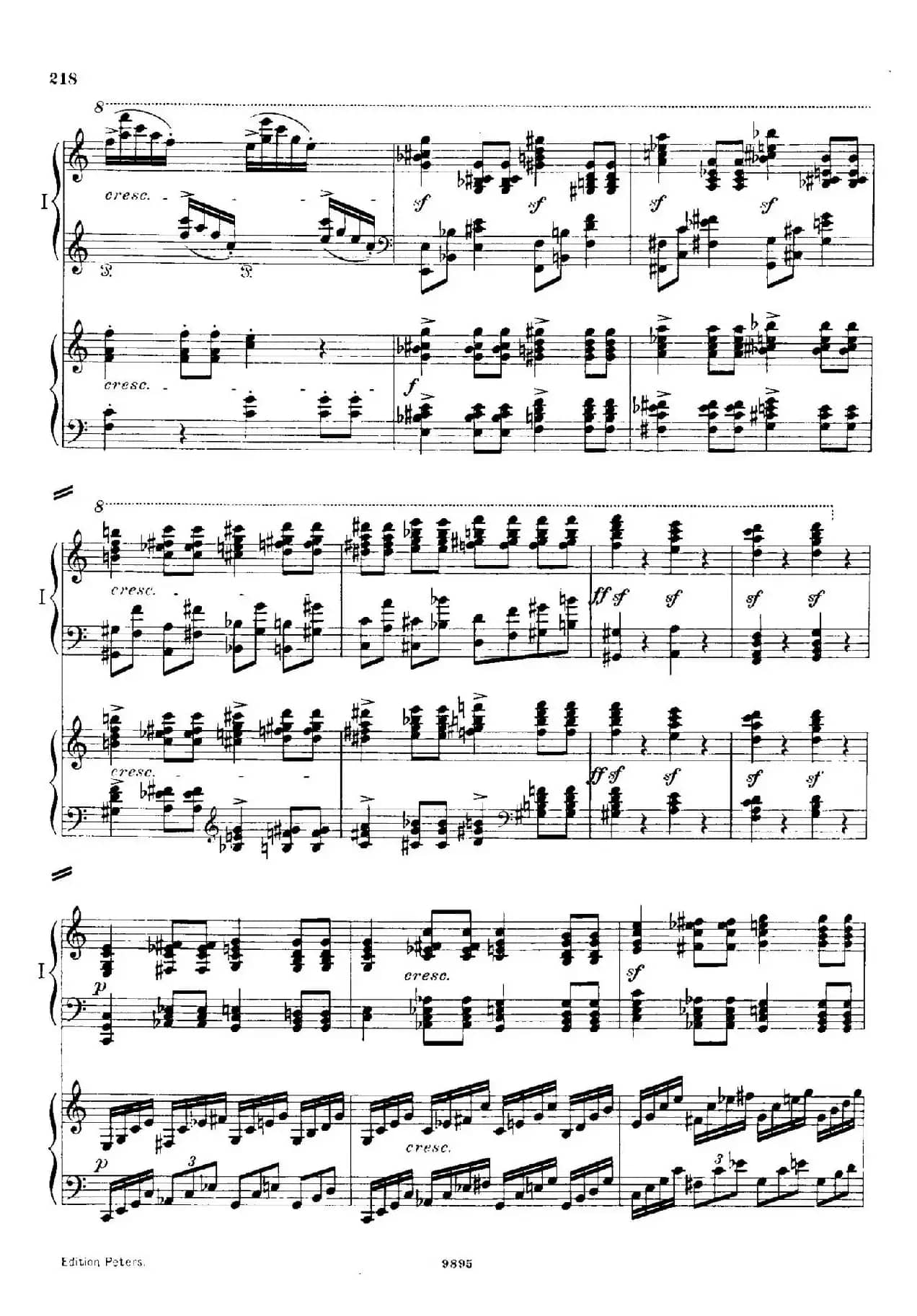 流浪者幻想曲（双钢琴）