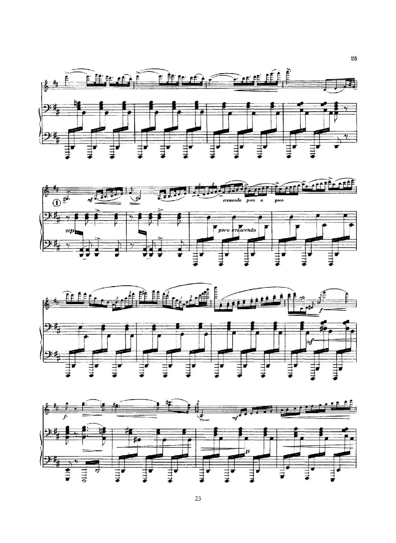 Concerto in D Minor Op.47（小提琴+钢琴伴奏）