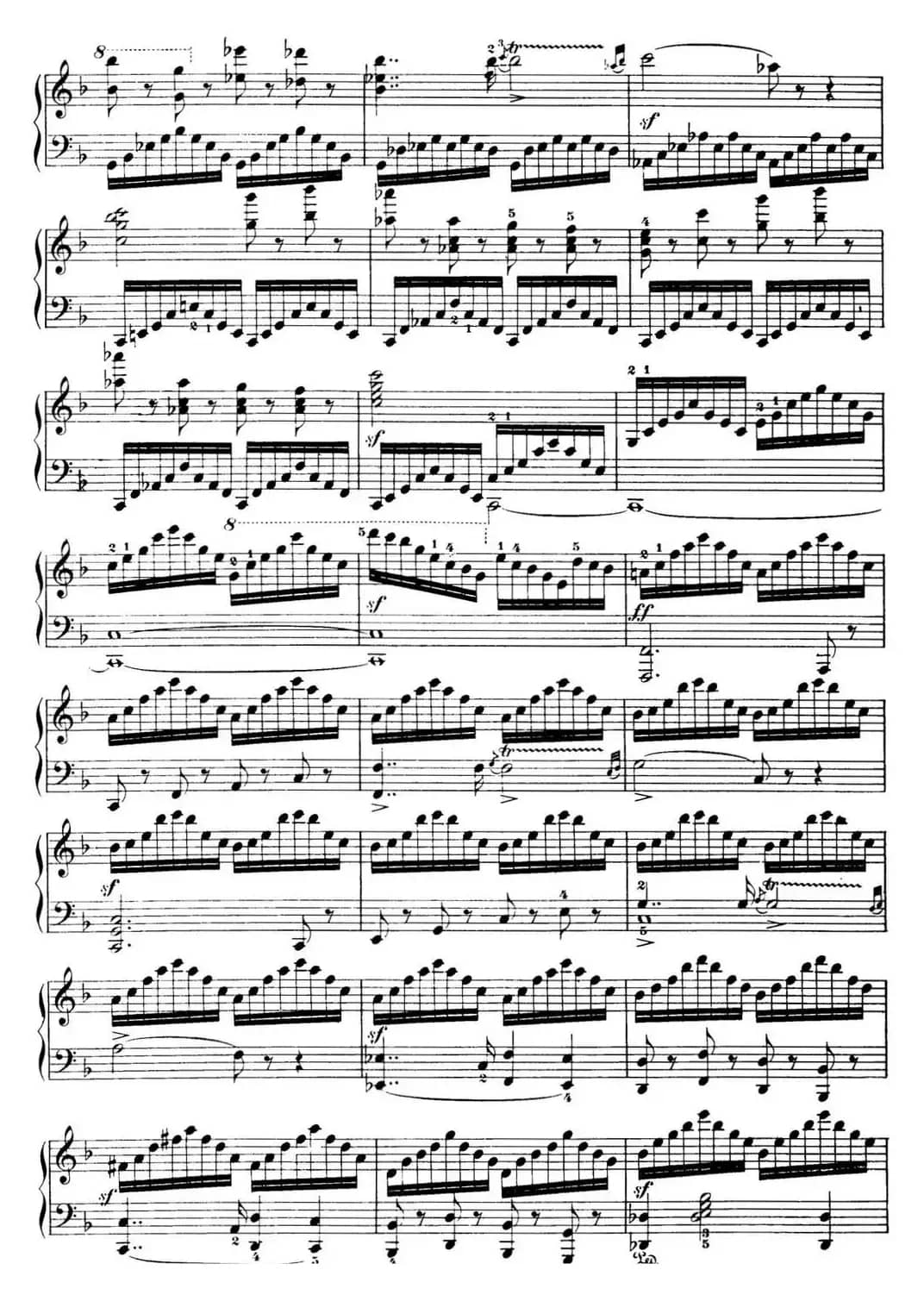 50首车尔尼Op.740钢琴手指灵巧技术练习曲（NO.46）