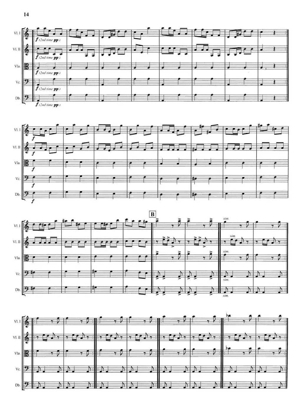 PALLADIO（弦乐四重奏）