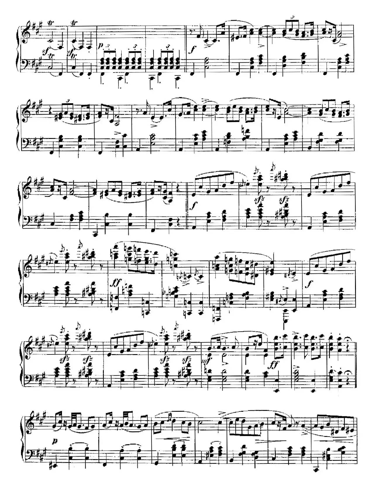 Five Polish National Dance Op.3（5首波兰民族舞曲 No.2）