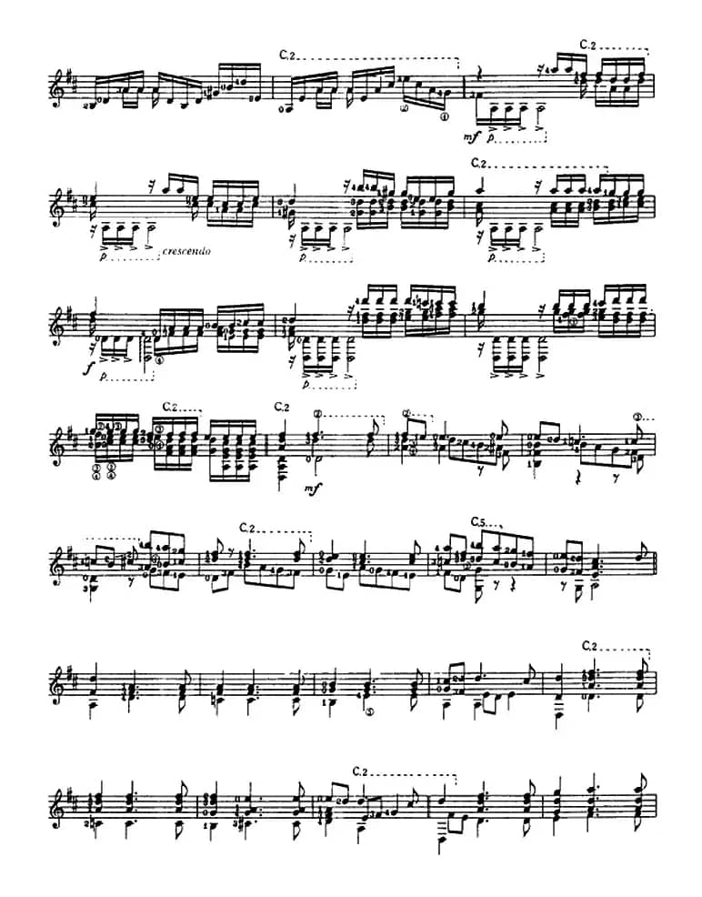 恰空舞曲（古典吉他）