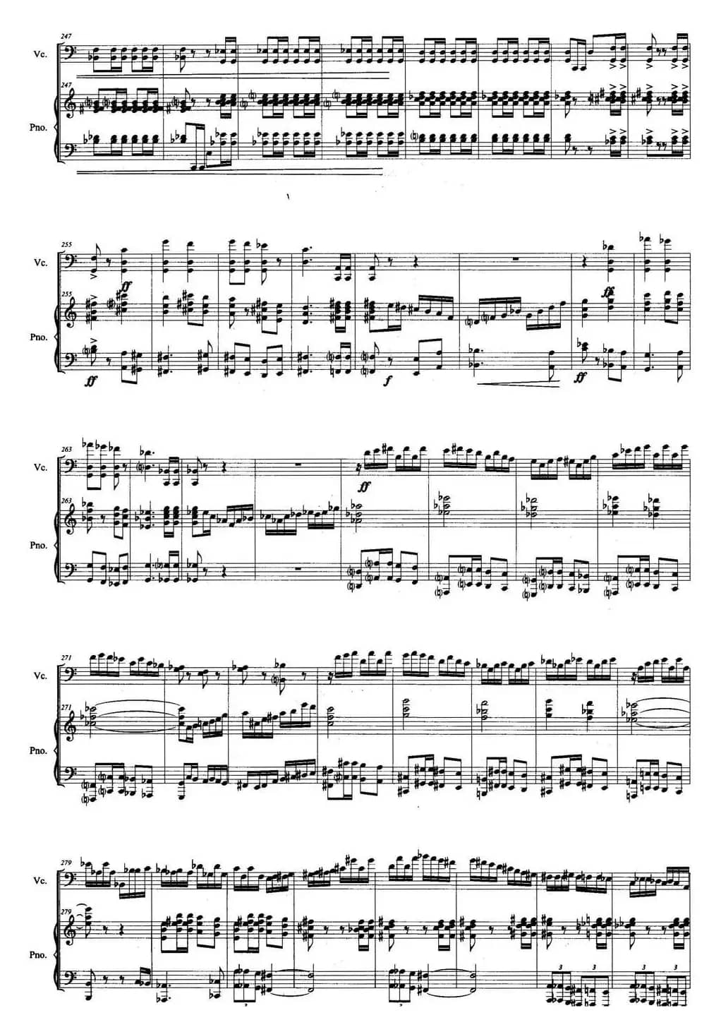 随想曲（大提琴+钢琴）