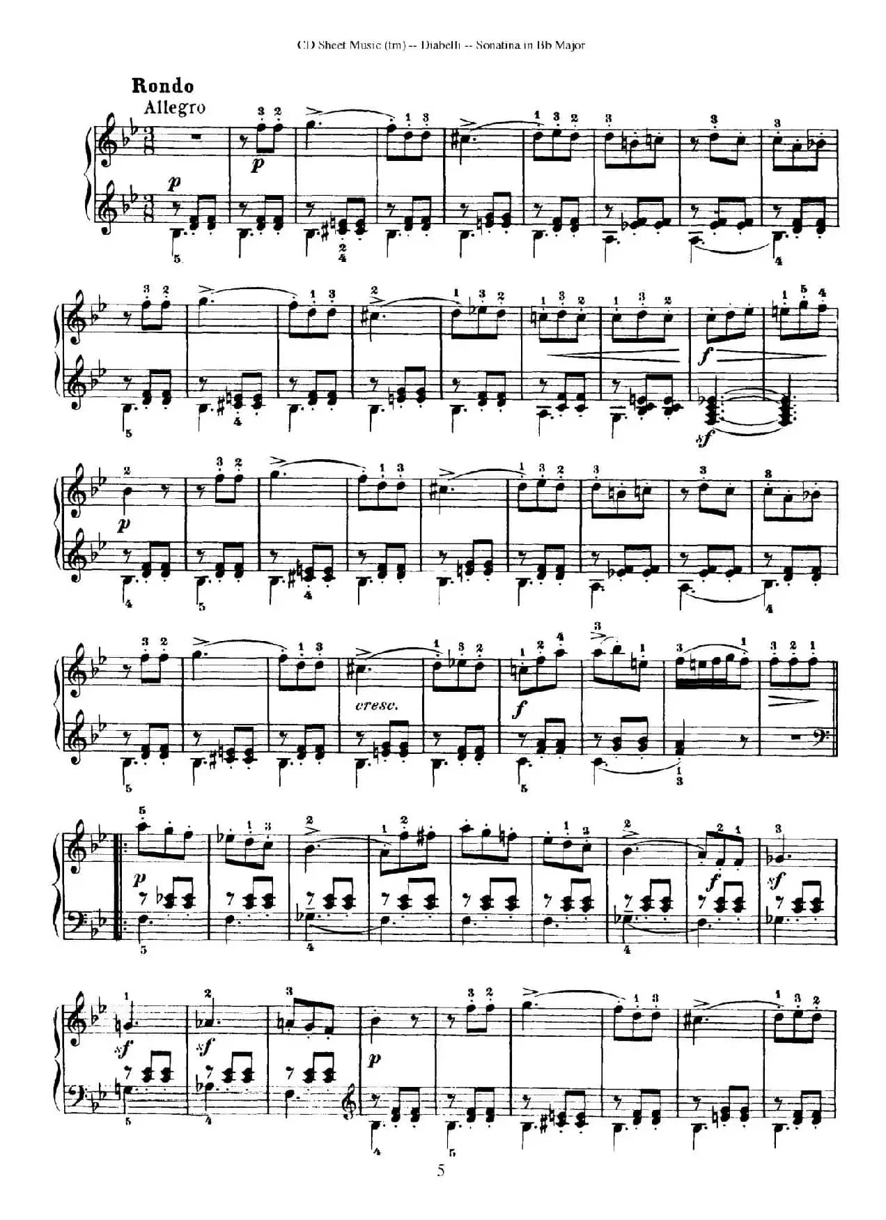 7 Piano Sonatinas Op.168（7首钢琴小奏鸣曲 No.4）