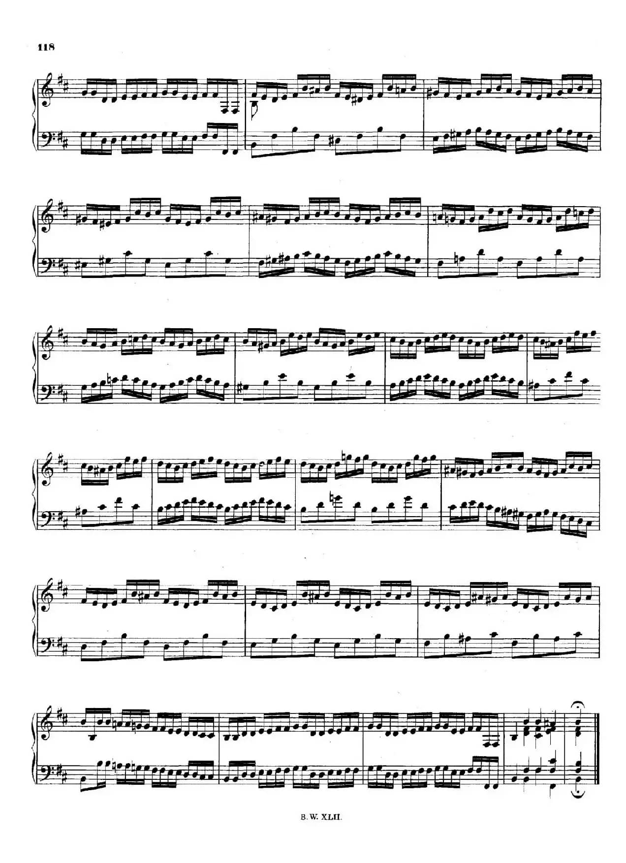 16 Concertos BWV 972-987（十六首为独奏古钢琴而作的协奏曲）（P51——60）