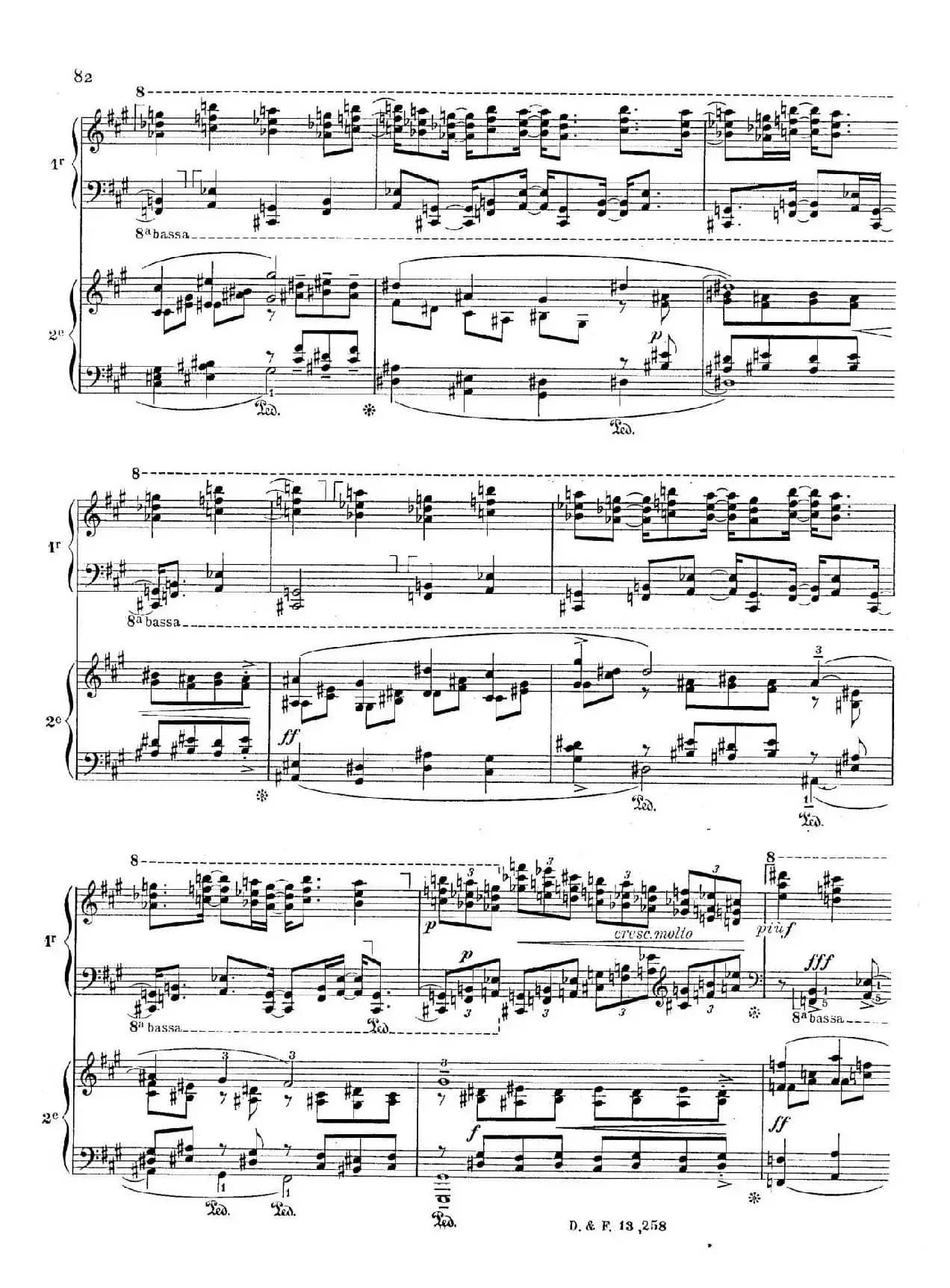 Visions de l'Amen（阿门的幻想·双钢琴·Ⅶ）