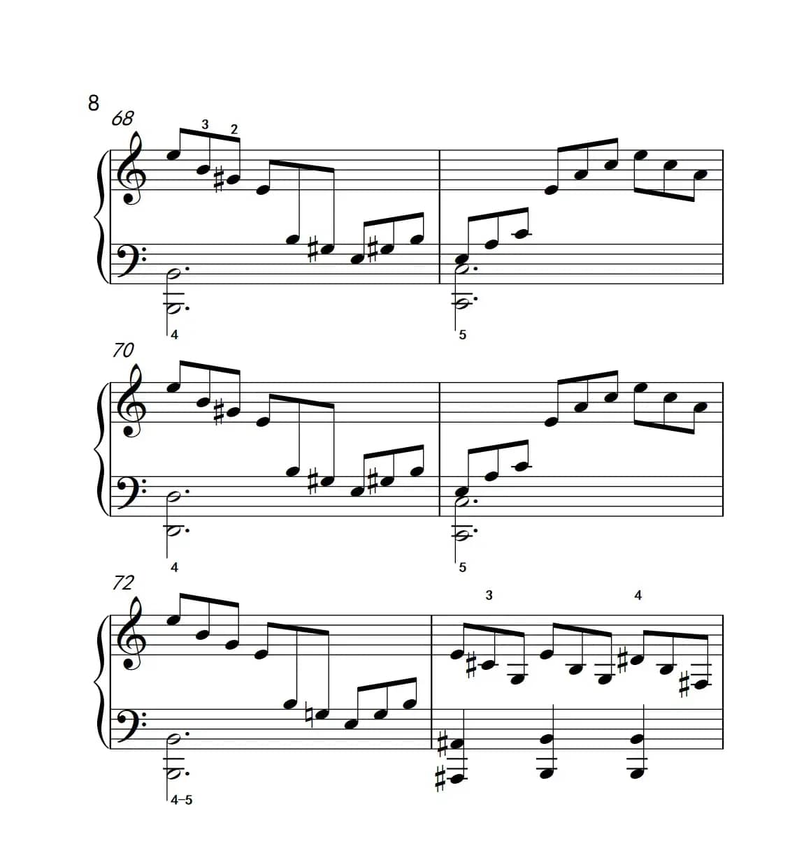 奏鸣曲 Opus 2 Nr.3 第三乐章（贝多芬奏鸣曲集 1）