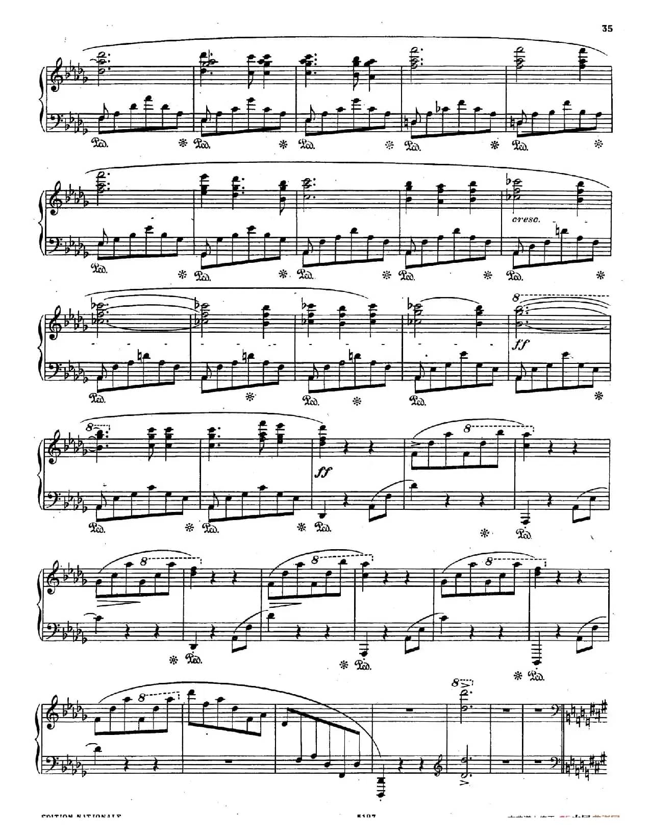 Scherzo no.2 in b-flat Minor Op.31 (降b小调第二谐谑曲)