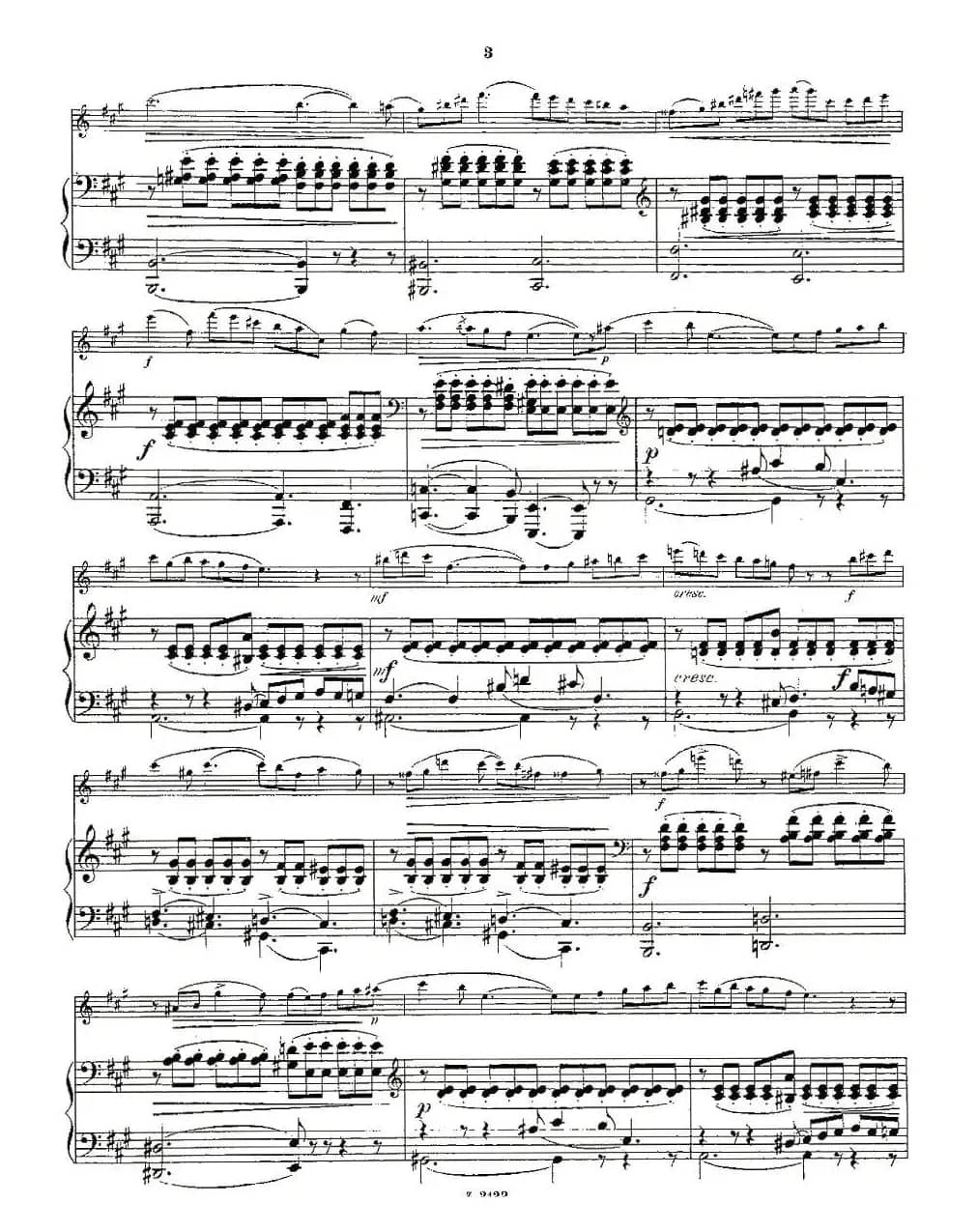 Wiedersehen.Op.46（长笛+钢琴伴奏）