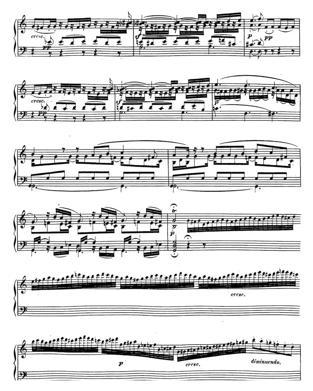 贝多芬钢琴奏鸣曲16 G大调 Op.31 No.1 G major