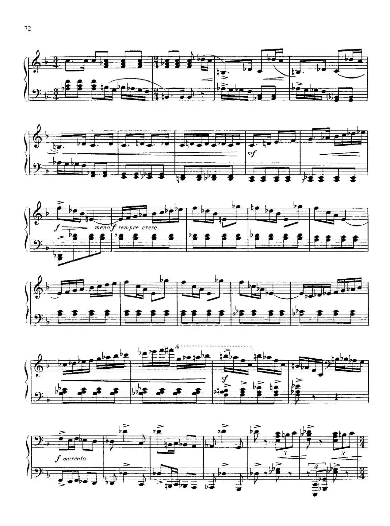 Piano Sonata No.3 in F Major Op.46（F大调第三钢琴奏鸣曲·Ⅰ）
