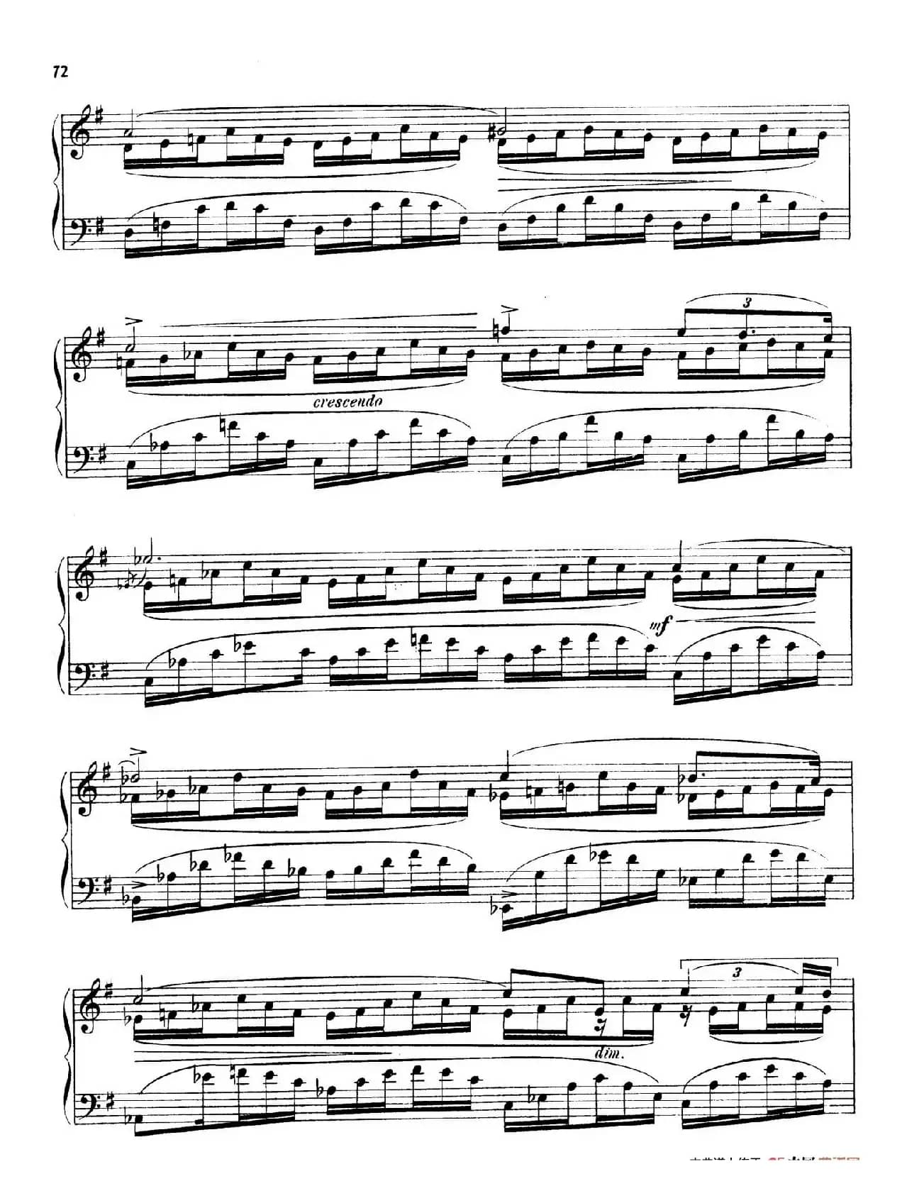 24 Characteristic Pieces Op.36（24首性格小品·15）