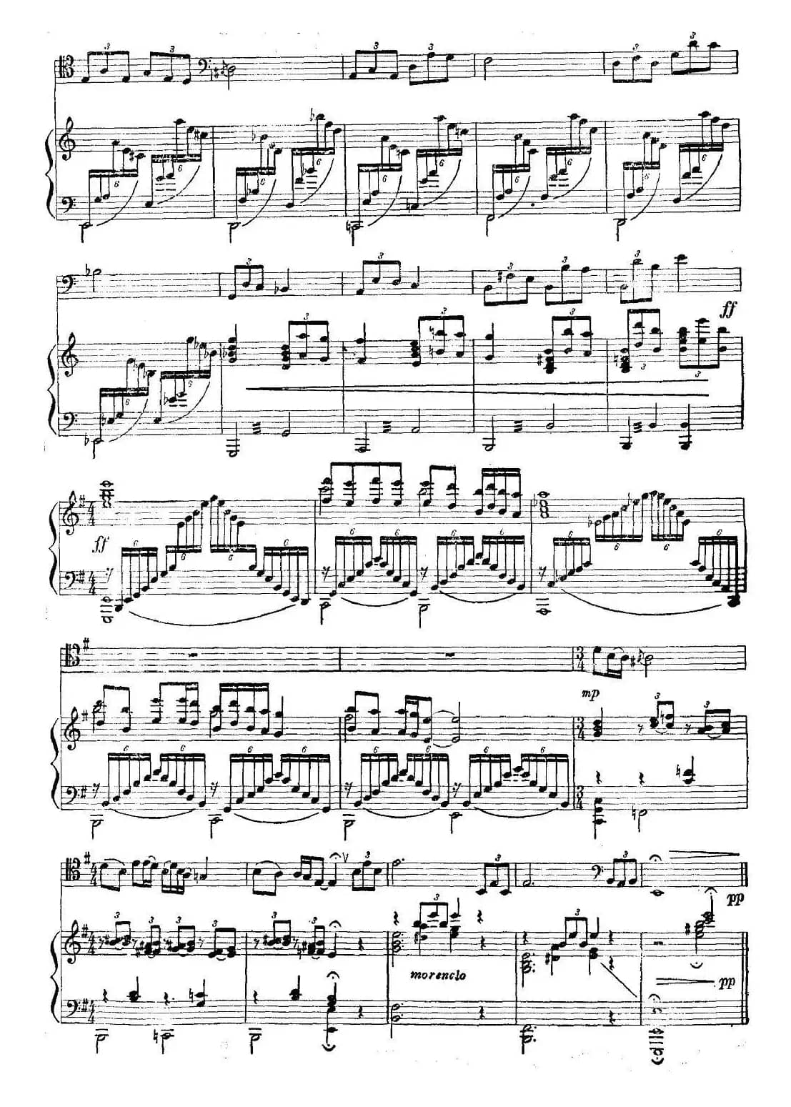 山歌（长号+钢琴伴奏）