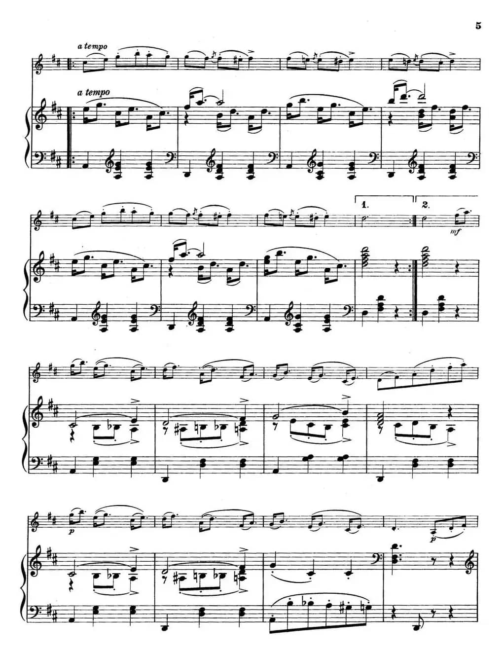 Country Dance（小提琴+钢琴伴奏）