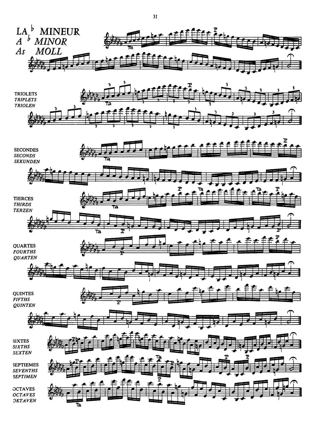 五线谱音阶练习（P28——33）