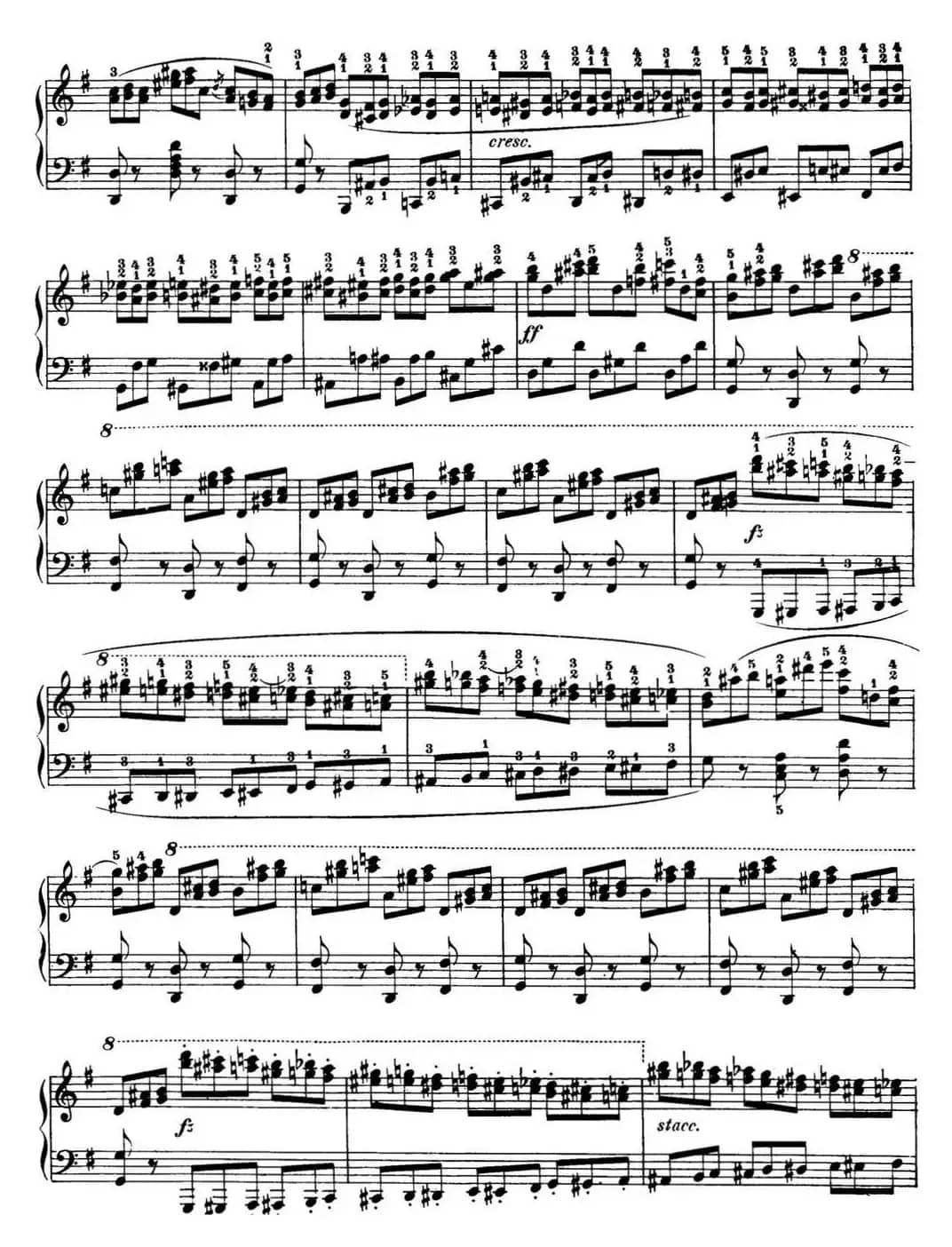 50首车尔尼Op.740钢琴手指灵巧技术练习曲（NO.39）