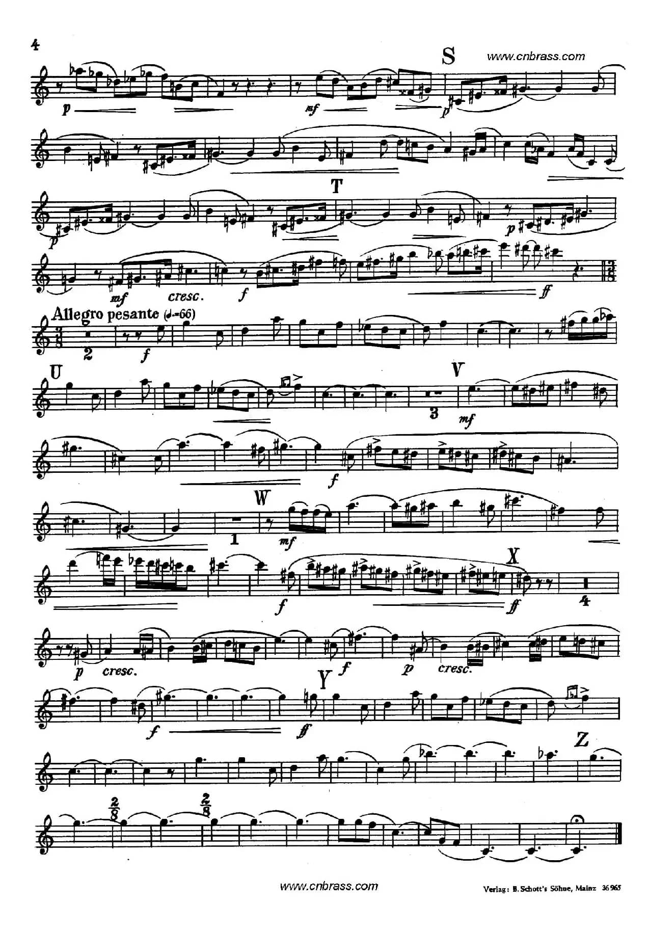 亨德米斯-奏鸣曲（圆号独奏）