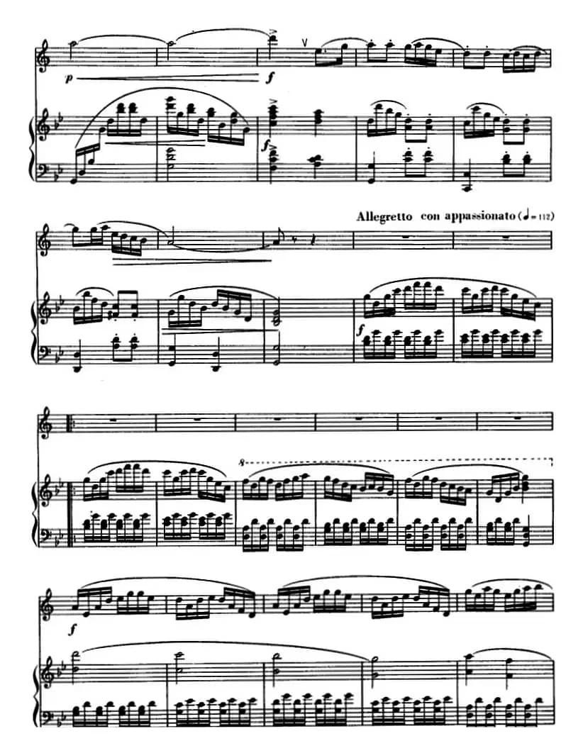 回旋曲 （单簧管+钢琴伴奏）