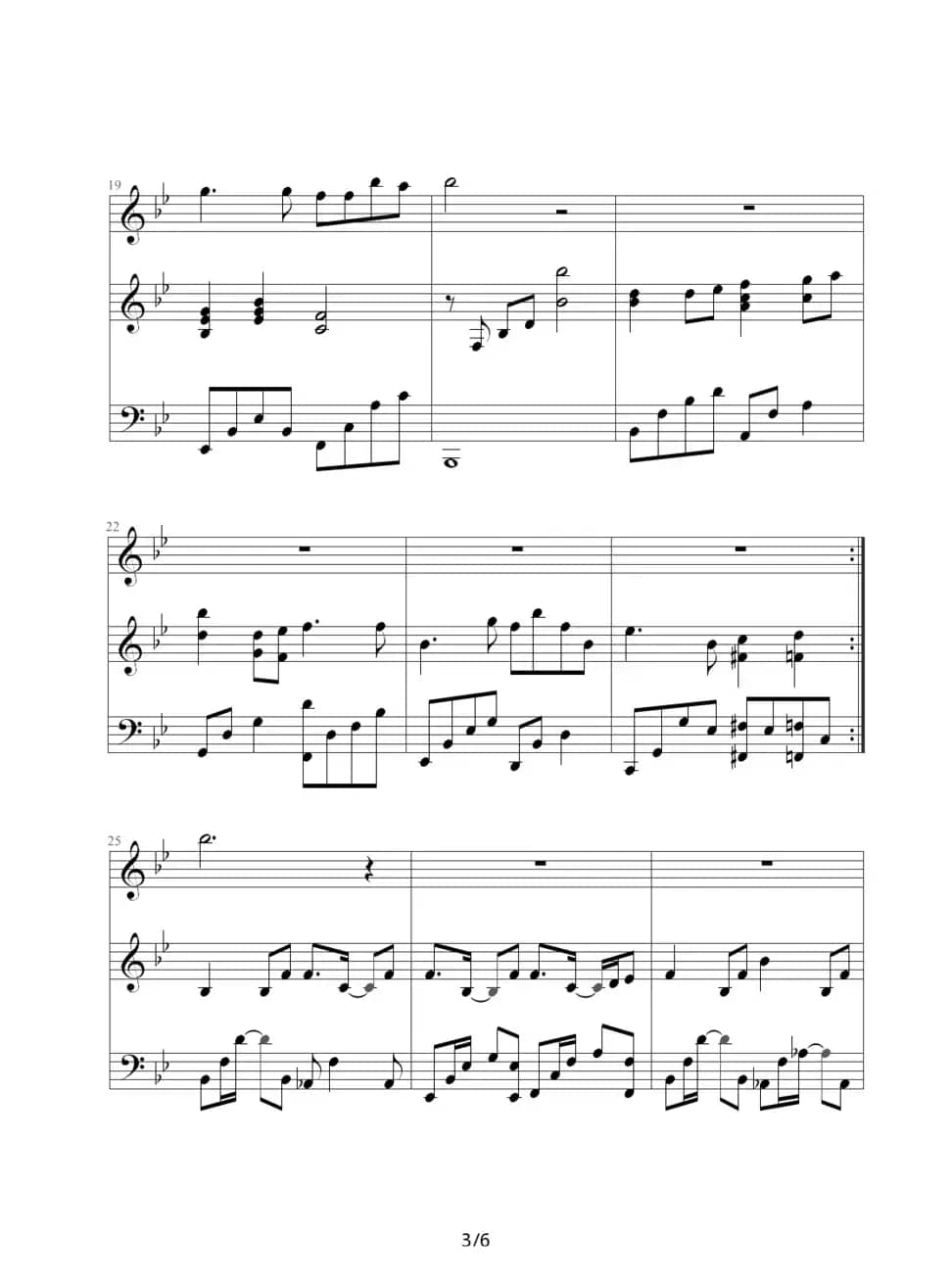 我的骄傲（钢琴伴奏版）