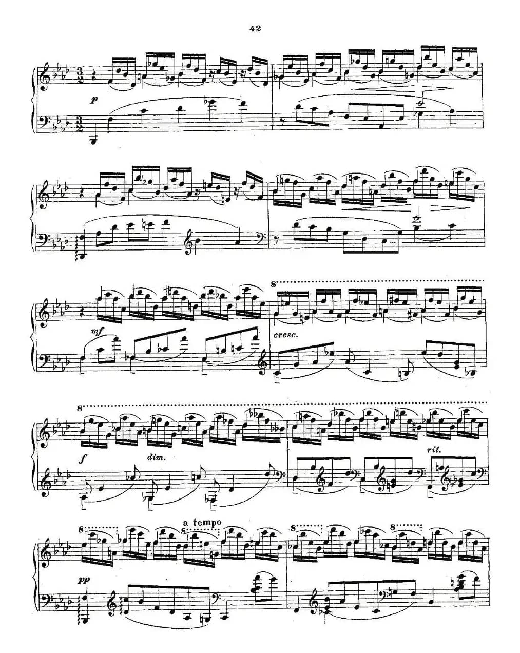 10首《前奏曲》之八（Rachmaninoff 10 Preludes, Op.23）