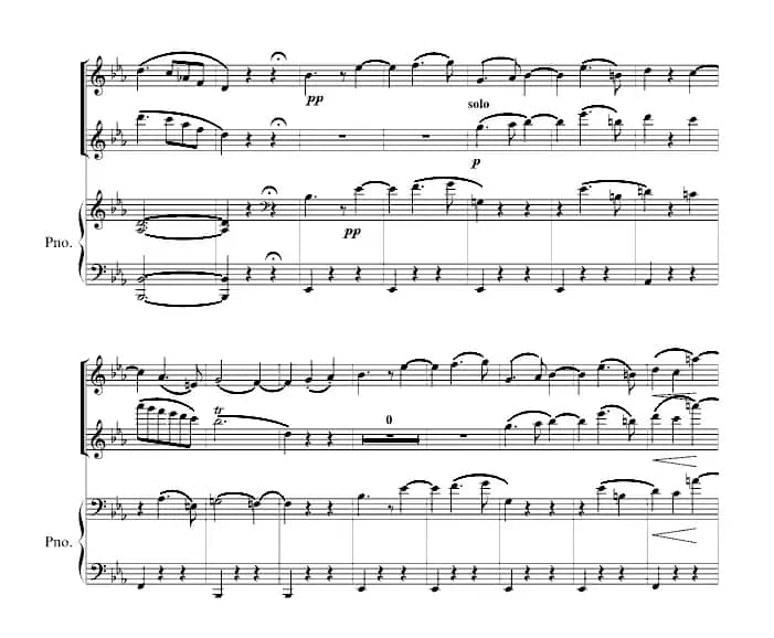 春之声圆舞曲（双钢琴）