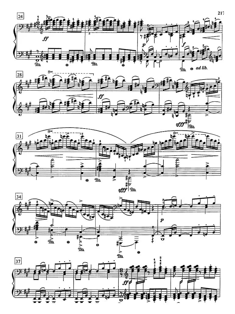 钢琴教程第八级 中外乐曲（小丑 Op.3 No.4）