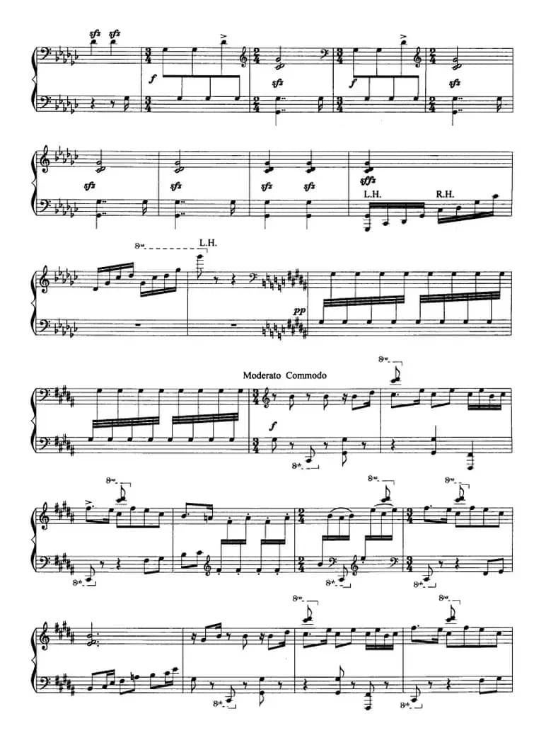 头场大闹（钢琴曲中国组曲之一）