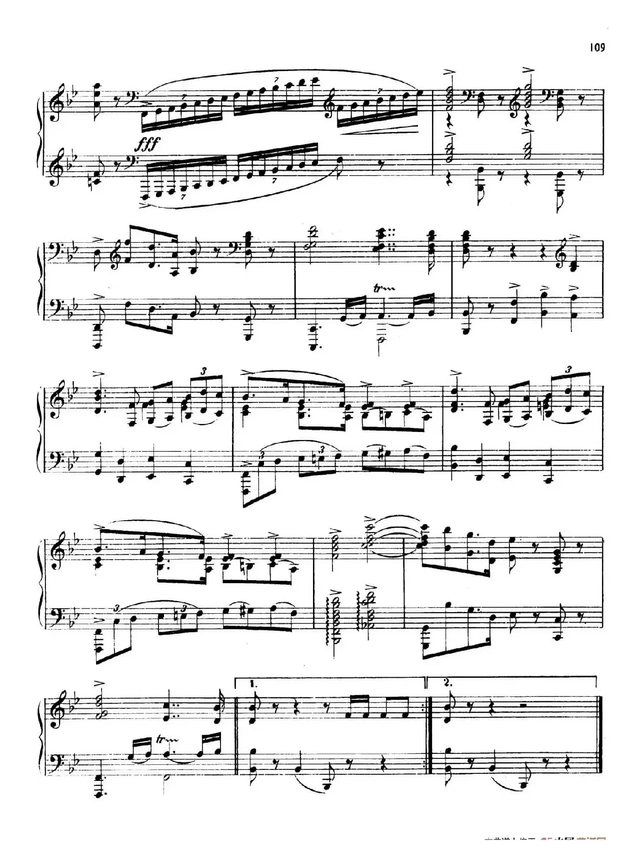 24 Characteristic Pieces Op.36（24首性格小品·21）