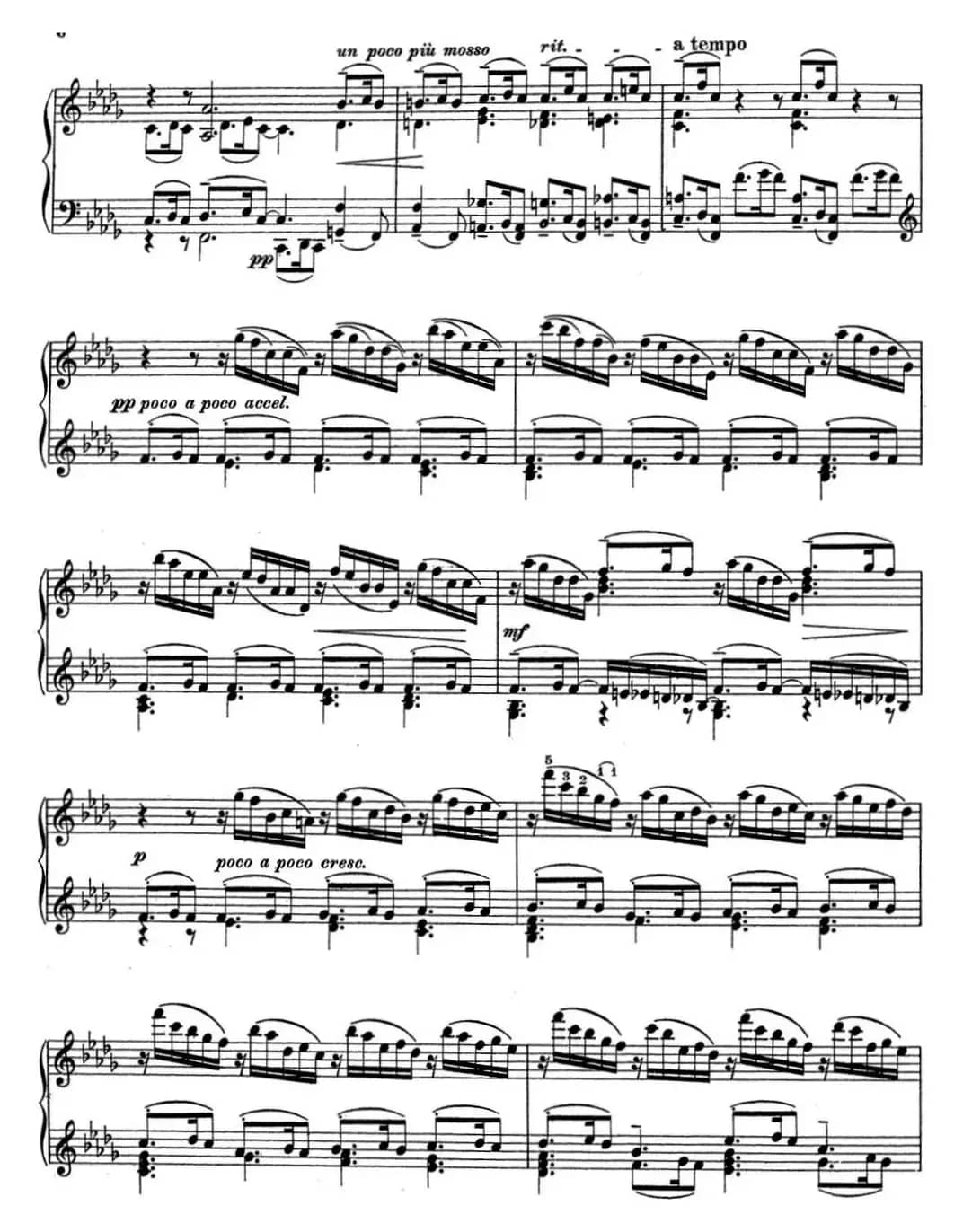 拉赫玛尼诺夫 钢琴前奏曲13 降B小调 Op.32 No.2